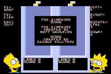 The Simpsons Tetris