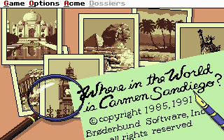 Where In The World Is Carmen Sandiego?